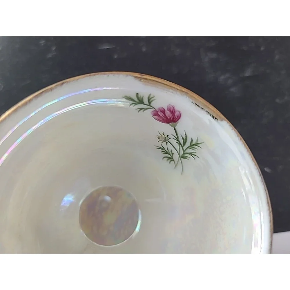 Vintage October Cosmos Tea Cup